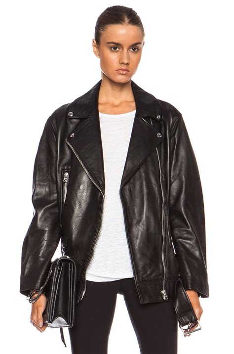 acne leather jacket replica|acne studios jacket.